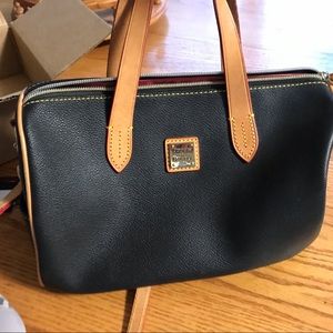 Dooney & Bourke Black Carley Olivia Satchel